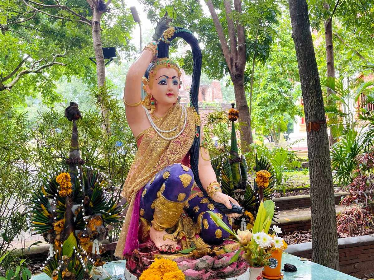 Pra Mae Thorani, mère Nature au secours de&nbsp;Bouddha