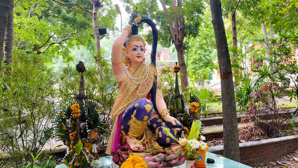 Pra Mae Thorani, mère Nature au secours de&nbsp;Bouddha