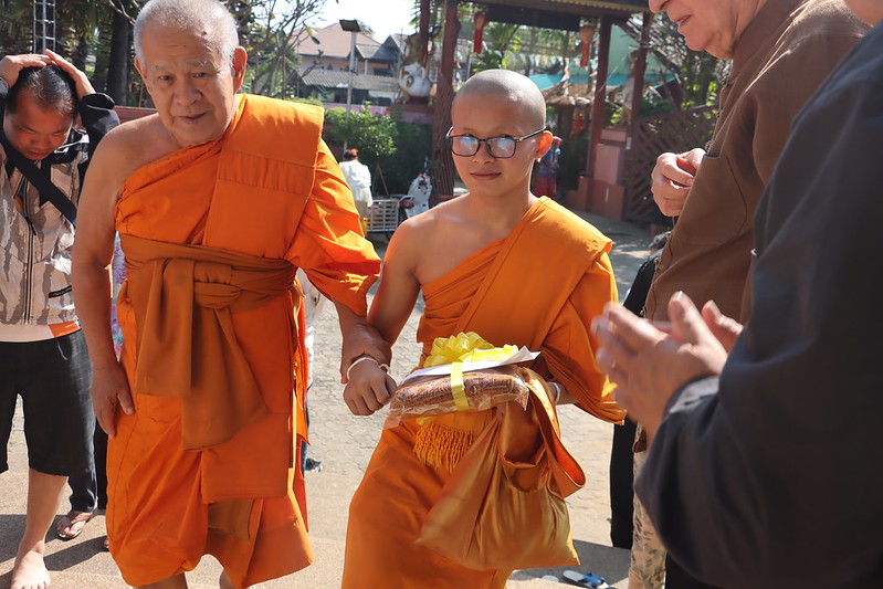 A Monk Ordination